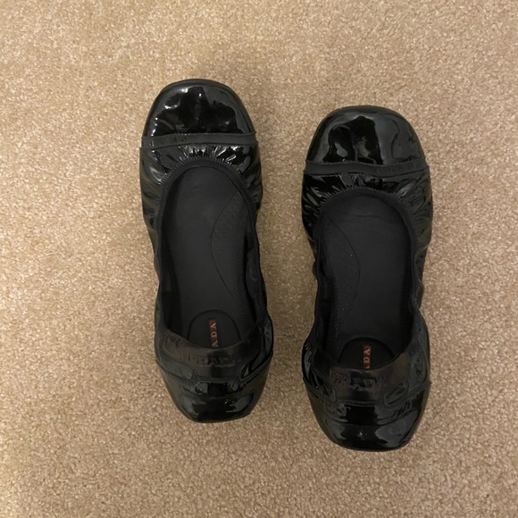 Black prada ballet flats - Picture 2 of 4